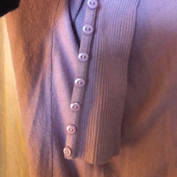 Pink off shoulder sweater - Picture 3 of 6